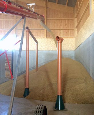 Фото Колонны для вентиляции зерна