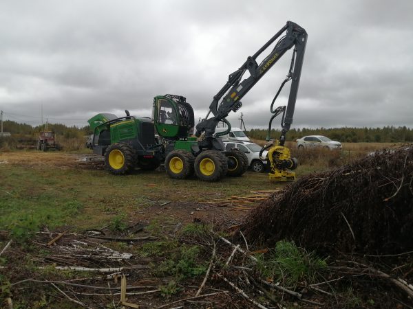 Лесозаготовительный комплекс John Deere в Брянской области