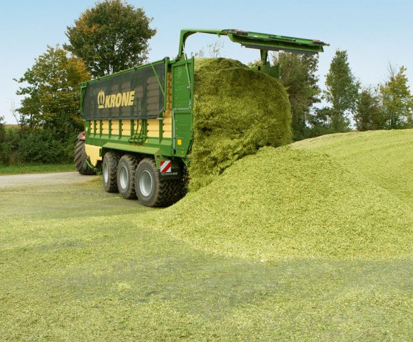 Самозагружающиеся прицепы двойного назначения Krone ZX